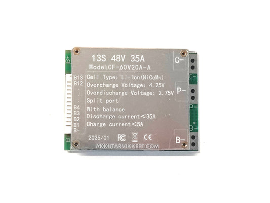 BMS 48V 13s 35A