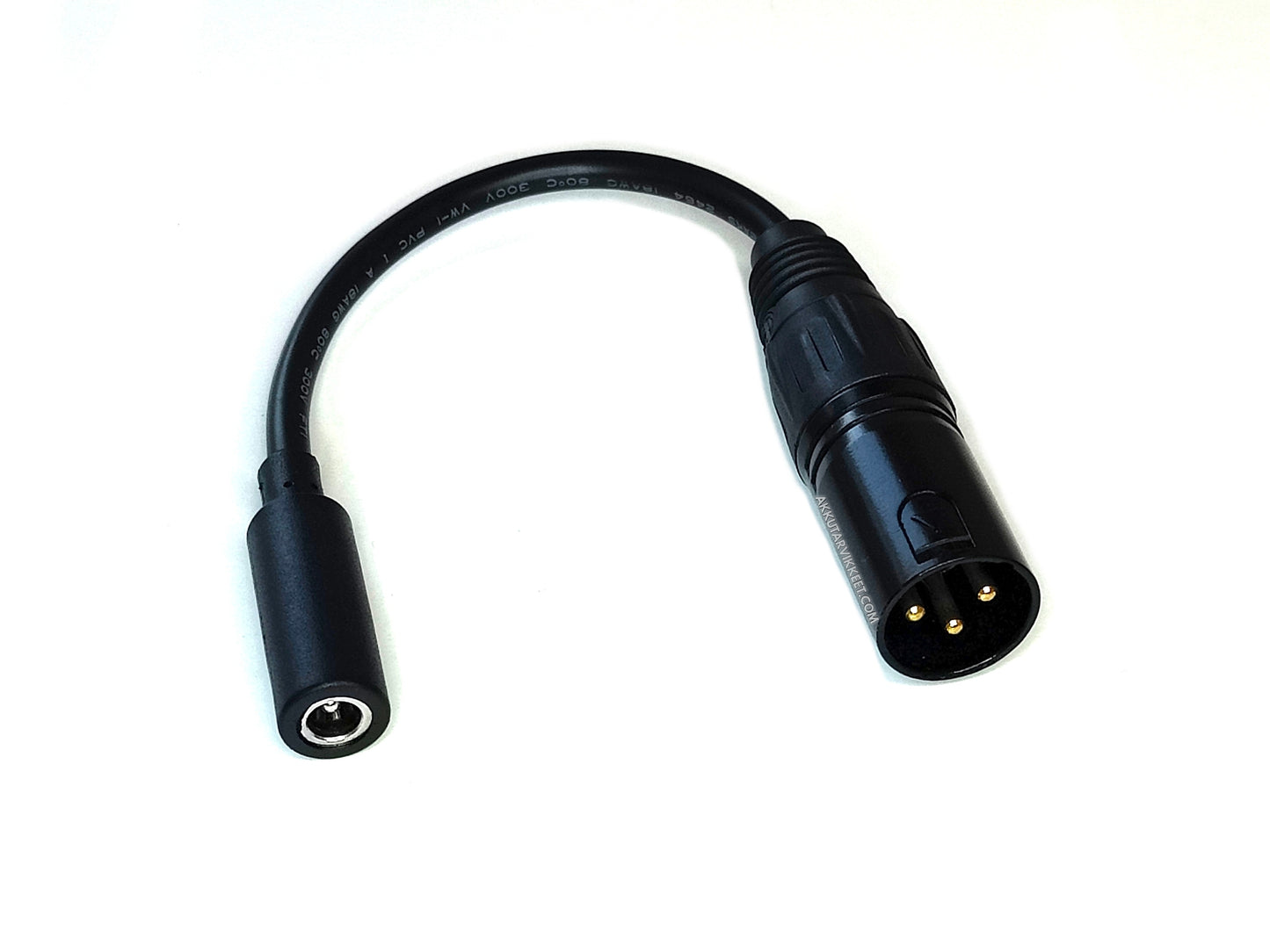 5.5x2.1mm - XLR Adapteri