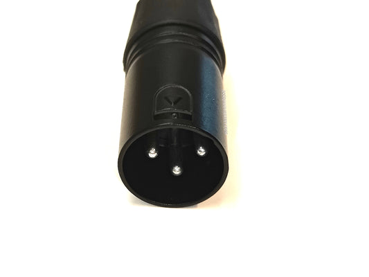 XLR-3 liitin uros