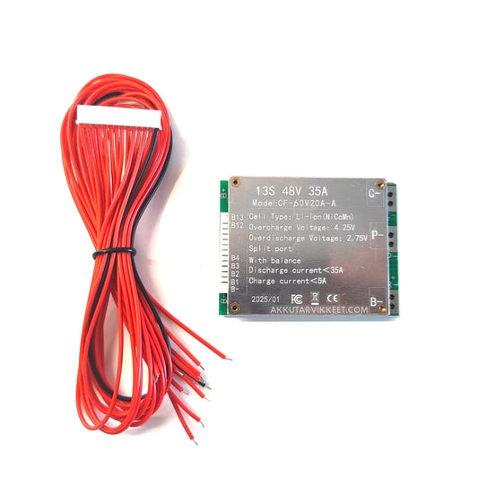 BMS 48V 13s 35A