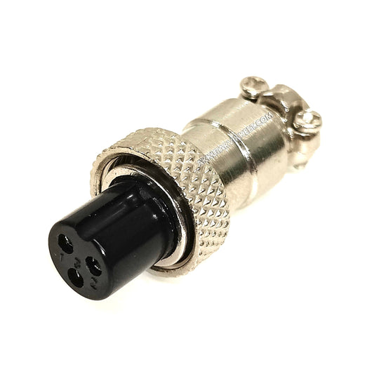 GX12 3-pin Naaras