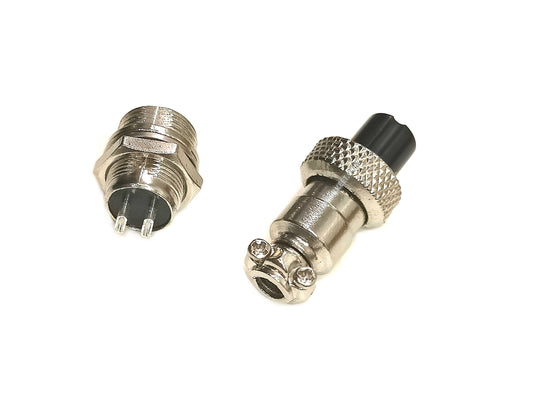 GX12 Liitin 2-7Pin - Metallinen