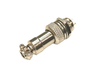 GX12 Liitin 2-7Pin - Metallinen