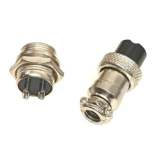 GX16 Liitin 2-10Pin - Metallinen