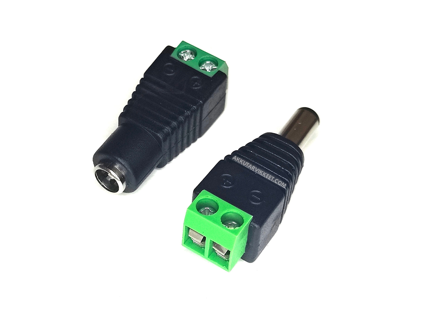 5.5x2.1mm ruuviliittimillä