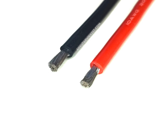 Johdin silikonikuorella 1.3mm2 - 5.3mm2 (16AWG-10AWG)